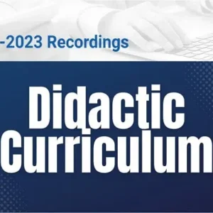 American College of Academic Addiction Medicine Didatic Curriculum Recordings 2022-2023