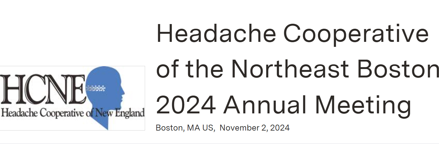 Boston University 24th Annual HCNE Boston Headache Symposium 2024