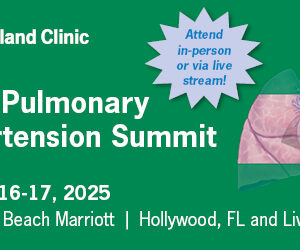 Cleveland Clinic Pulmonary Hypertension Summit 2025