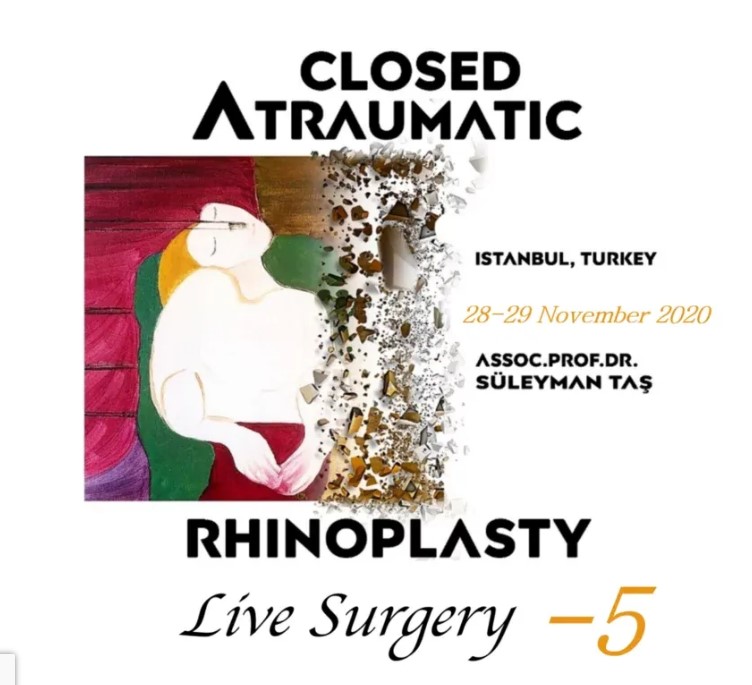 Closed Atraumatic Rhinoplasty Live Surgery DVD 5 2020