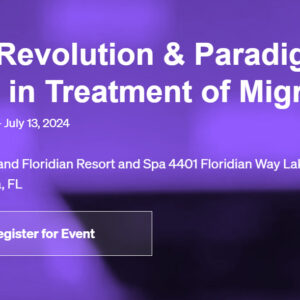 Diamond Education Foundation The Revolution & Paradigm Shift in Treatment of Migraine 2024