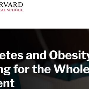 Harvard Diabetes and Obesity Caring for the Whole Patient 2025