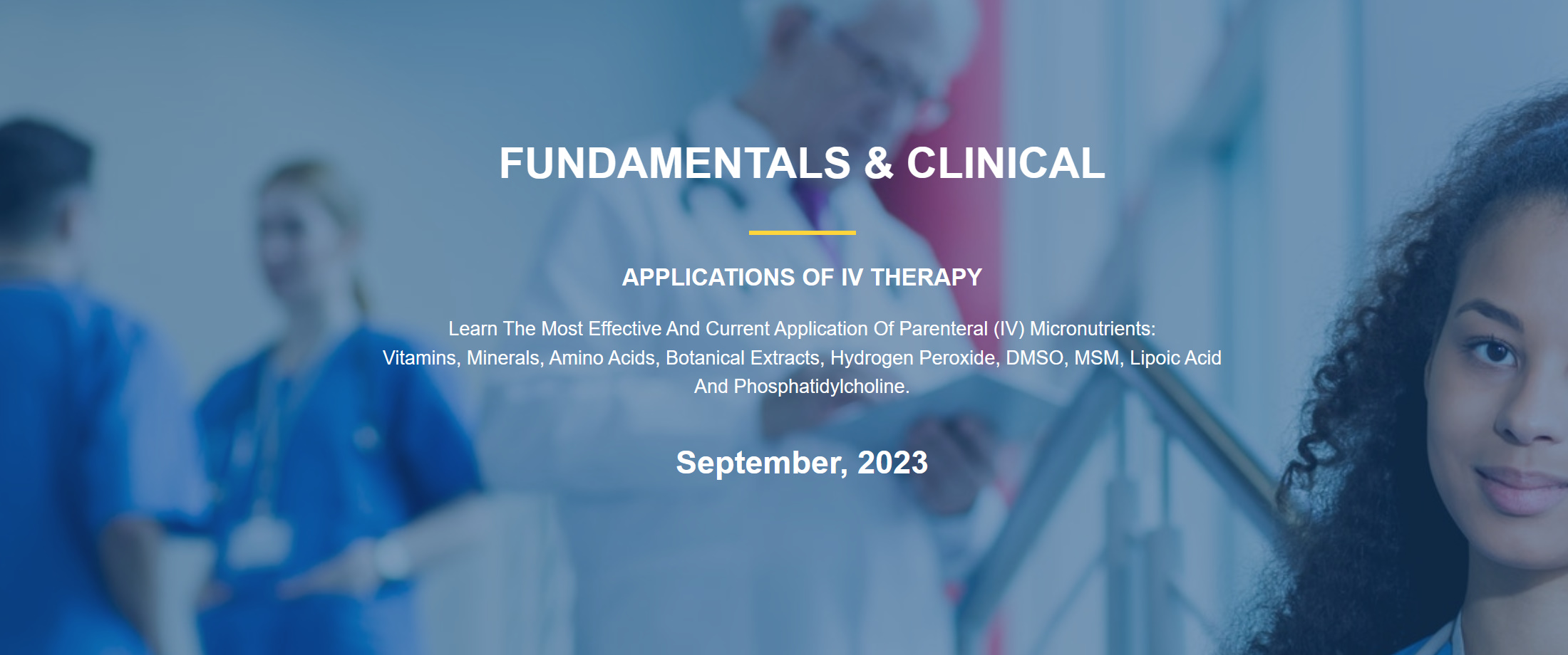 International IV Nutritional Therapy Fundamentals and Clinical Applications of IV Therapy 2023