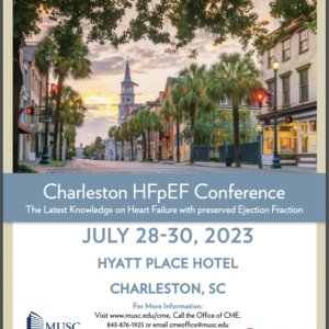 Medical University of South Carolina Charleston HFpEF Conference 2023