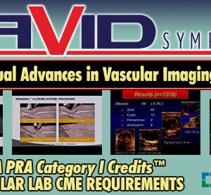 Meetings By Mail 29th Annual Advances in Vascular Imaging and Diagnosis 2019