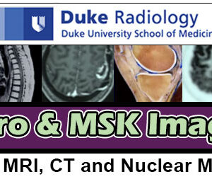 Meetings By Mail Duke Radiology - Neuro and MSK Imaging 2015