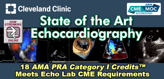 Meetings By Mail Cleveland Clinic State of the Art Echocardiography 2021