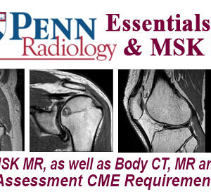 Meetings By Mail Penn Radiology Essentials of Body & MSK Imaging 2014