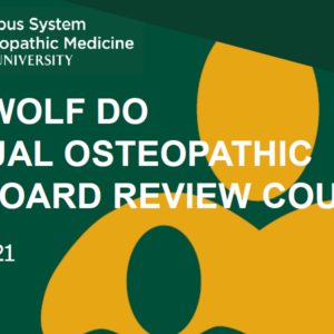 Michigan State University David L. Wolf, DO SCS 23rd Annual Osteopathic OB GYN Review Course 2021