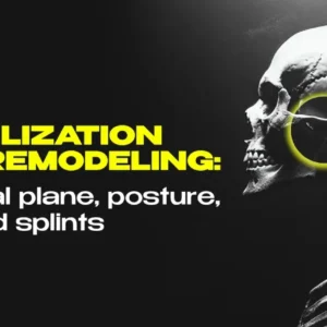 OHI-S TMJ stabilization and remodeling occlusal plane, posture, MRI and splints