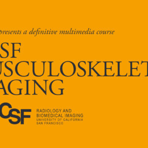 Oakstone UCSF Musculoskeletal Imaging 2016