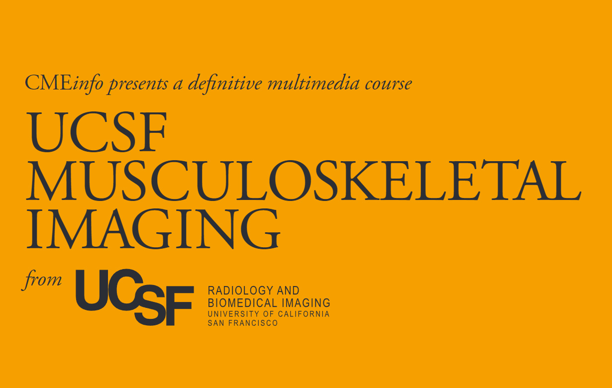 Oakstone UCSF Musculoskeletal Imaging 2016