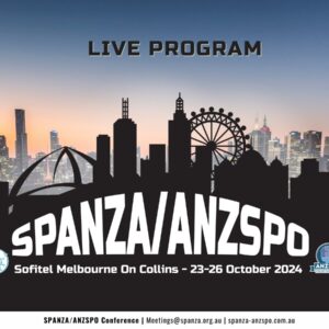 Society for Paediatric Anaesthesia in New Zealand and Australia - Australian and New Zealand Society of Paediatric Otorhinolaryngology Conference 2024