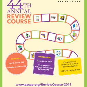 American Academy of Child and Adolescent Psychiatry Douglas B. Hansen, MD, 44th Annual Review Course 2019