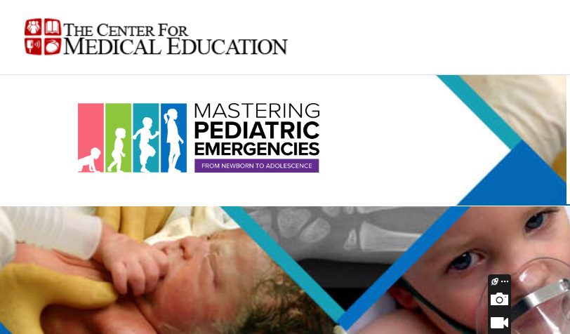 The Center for Medical Education Mastering Pediatric Emergencies Self-Study Course 2023