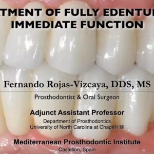 VISTA Institute for Therapeutic Innovations Treatment of Fully Edentulous Immediate Function 2021